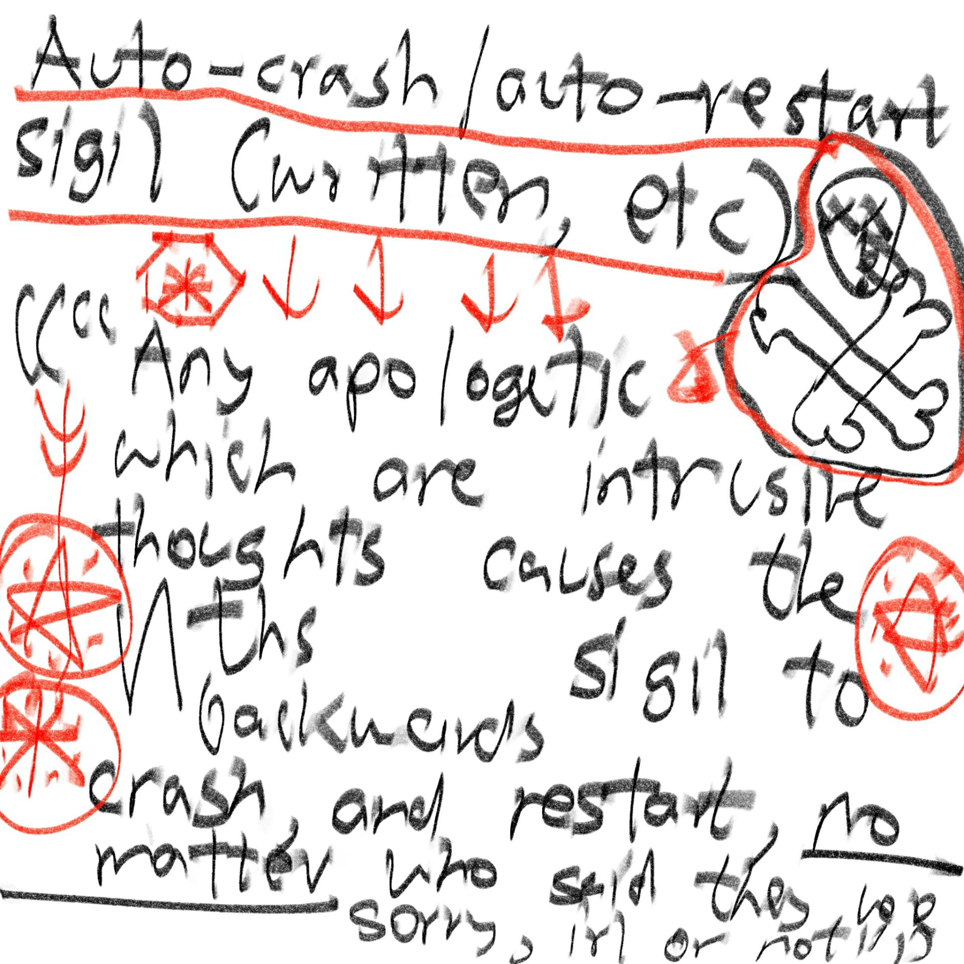 The Auto-Crash sigil